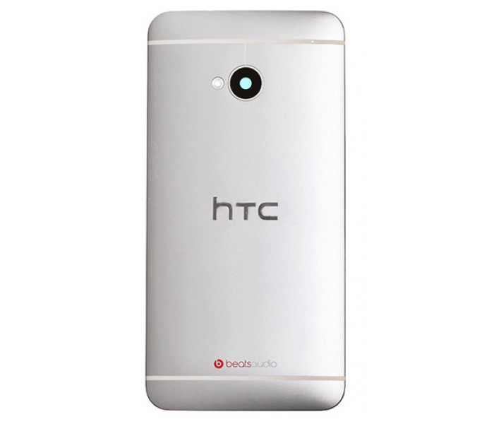 HTC One M7 Back Cover Replacement (Silver)